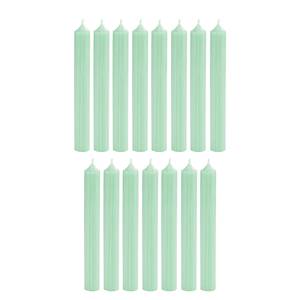 Stabkerze RAINBOW 15er-Set Paraffin - Mint