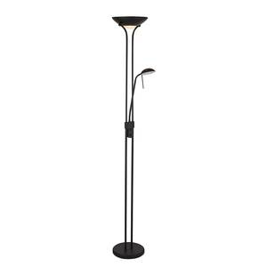 Lampadaire LED Mother and Child Verre transparent / Acier - 2 ampoules - Noir