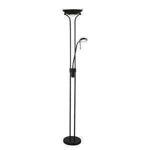 Lampadaire LED Mother and Child Verre transparent / Acier - 2 ampoules - Noir