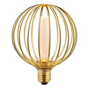 Ampoule LED Globe Verre transparent / Acier - Doré