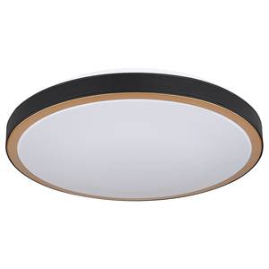 Lampada da soffitto Sammi Ferro / Ottone/ Vetro acrilico - 1 punto luce - Nero - Diametro: 42 cm