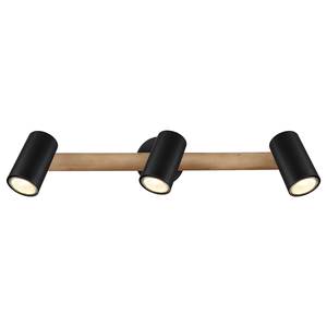 Lampada da soffitto Herti Eucalipto / Ferro - 4 punti luce - Numero di lampadine necessarie: 3