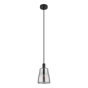 Lampada a sospensione Garri C Vetro colorato / Alluminio / Vetro acrilico - 1 punti luce - Nero