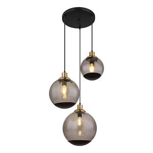 Hanglamp Potter gekleurd glas/ijzer/messing/acrylglas- 3 lichtbronnen - Aantal lichtbronnen: 3