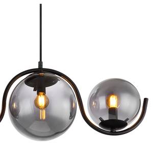 Hanglamp Porry gekleurd glas/ijzer - 5 lichtbronnen - Aantal lichtbronnen: 5