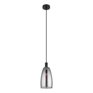 Hanglamp Garri type B gekleurd glas/aluminium/acrylglas - 1 lichtbron - Zwart