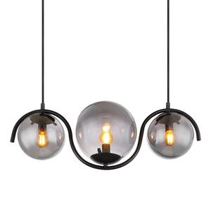 Hanglamp Porry gekleurd glas/ijzer - 3 lichtbronnen - Aantal lichtbronnen: 3