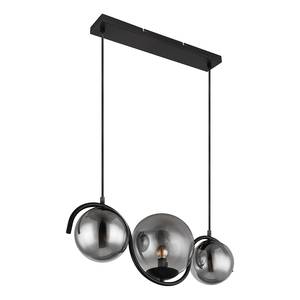 Hanglamp Porry gekleurd glas/ijzer - 3 lichtbronnen - Aantal lichtbronnen: 3