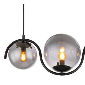 Hanglamp Porry gekleurd glas/ijzer - 3 lichtbronnen - Aantal lichtbronnen: 3