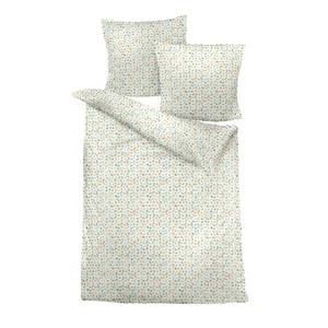 Parure de lit en flanelle Aktis Coton - Vert - 155 x 220 cm + oreiller 80 x 80 cm