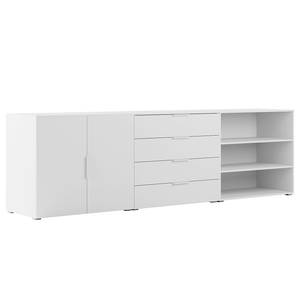 Dressoir Nikko 279 cm alpinewit - Metalen handgrepen