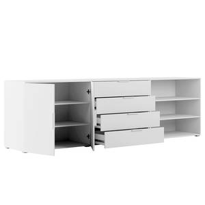 Dressoir Nikko 279 cm alpinewit - Metalen handgrepen