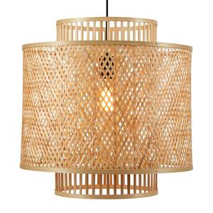 Hanglamp Strati ijzer/bamboe - 1 lichtbron - Beige