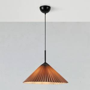 Lampada a sospensione Plisado PVC - 1 punto luce - Grigio