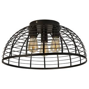 Plafonnier Vision Cage 3 ampoules Acier - Noir