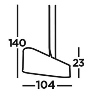 Hanglamp Elise 8 lichtbronnen staal/kristalglas - zilverkleurig