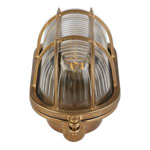 Lampada da parete Bulkhead Ottone / Vetro- Ottone - 1 punto luce