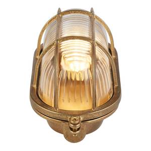 Lampada da parete Bulkhead Ottone / Vetro- Ottone - 1 punto luce