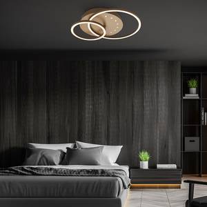 Lampada da soffitto LED rotonda Arruda Alluminio / Polipropilene - Oro