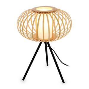 Lampe Agueiro Aluminium / Bambou - Noir