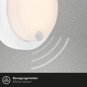 Lampada da parete LED Presigo Polipropilene - 1 punti luce - Bianco