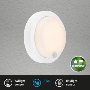 Applique murale LED Presigo Polypropylène - 1 ampoule - Blanc