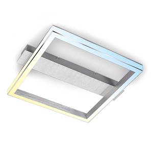 Plafonnier LED Ciladas 1 ampoule Aluminium / Polypropylène - Argenté