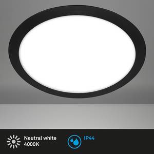 Lampada da soffitto a LED Pevide Polipropilene - 1 punti luce - Nero