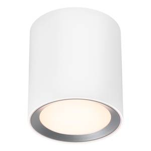 LED-Badleuchte Landon Stahl / PVC - 1-flammig - Weiß - 13 x 14 cm