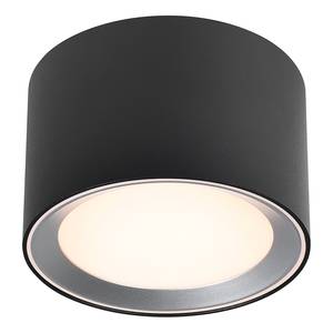 Lampada da bagno a LED Landon Acciaio / PVC - 1 punto luce - Nero - 13 x 8 cm