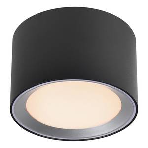 Lampada da bagno a LED Landon Acciaio / PVC - 1 punto luce - Nero - 13 x 8 cm