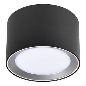 Lampada da bagno a LED Landon Acciaio / PVC - 1 punto luce - Nero - 13 x 8 cm