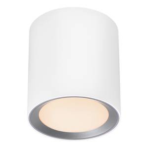 Lampada da bagno a LED Landon Smart Acciaio / PVC - 1 punto luce - Bianco - 13 x 14 cm