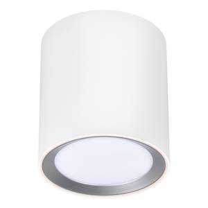 Lampada da bagno a LED Landon Smart Acciaio / PVC - 1 punto luce - Bianco - 13 x 14 cm