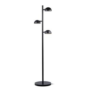 Staande lamp Nomi staal/PVC - zwart- 3 lichtbronnen