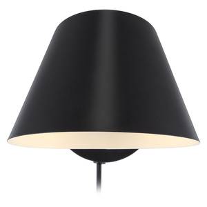 Lampada da parete Stay Alluminio / PVC - 1 punto luce - Nero