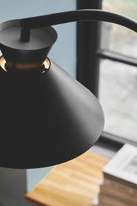 Lampadaire Dial Acier / PVC - 1 ampoule - Noir