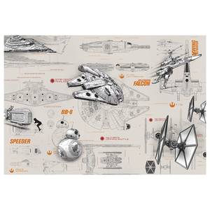 Papier peint Star Wars Blueprint Papier peint spécial