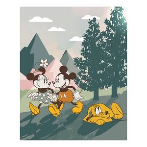 Vliesbehang Mickey & Minnie Nature Vlies