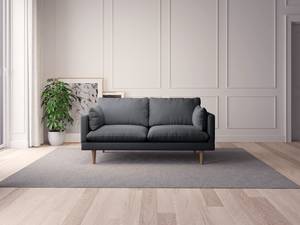 2-Sitzer Sofa ELLENS Webstoff Saia: Steingrau