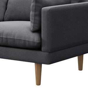 2-Sitzer Sofa ELLENS Webstoff Saia: Steingrau