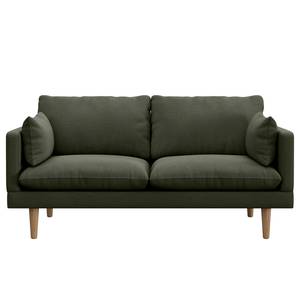 2-Sitzer Sofa ELLENS Webstoff Saia: Graugrün meliert