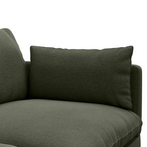 2-Sitzer Sofa ELLENS Webstoff Saia: Graugrün meliert