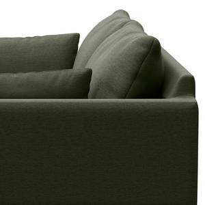 2-Sitzer Sofa ELLENS Webstoff Saia: Graugrün meliert