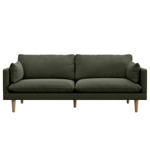 3-Sitzer Sofa ELLENS Webstoff Saia: Graugrün meliert