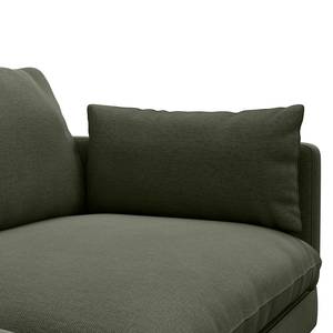 3-Sitzer Sofa ELLENS Webstoff Saia: Graugrün meliert