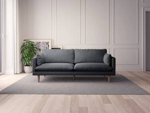 3-Sitzer Sofa ELLENS Webstoff Saia: Steingrau