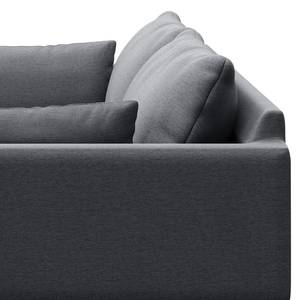 3-Sitzer Sofa ELLENS Webstoff Saia: Steingrau