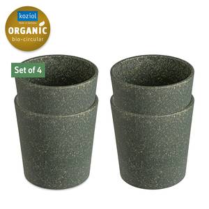 Becher Connect S 4er-Set Polypropylen - Grau