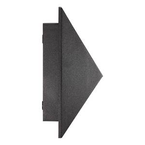 Applique murale Pontio Aluminium - 1 ampoule - Noir